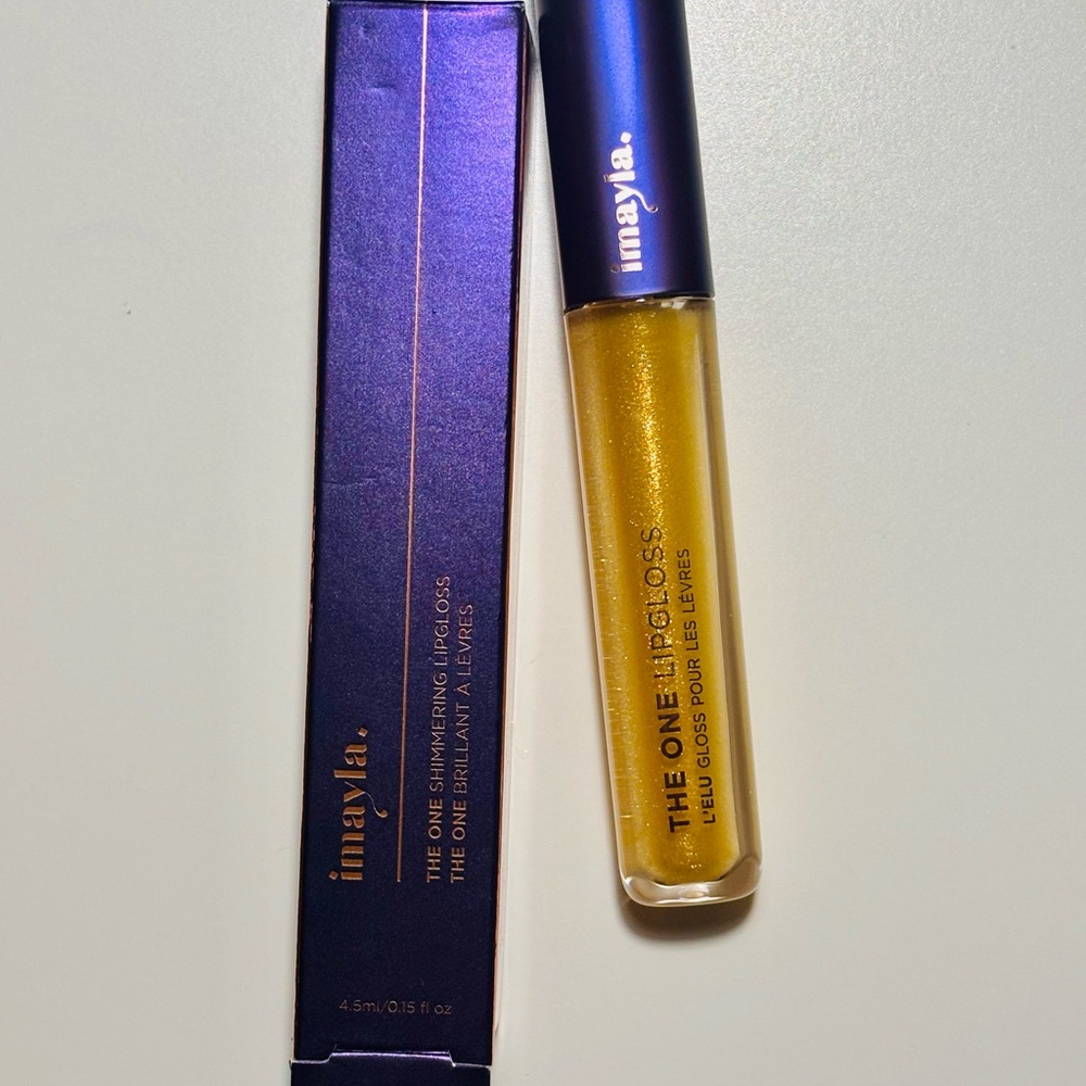 Sephora Gold Shimmer Lip Gloss